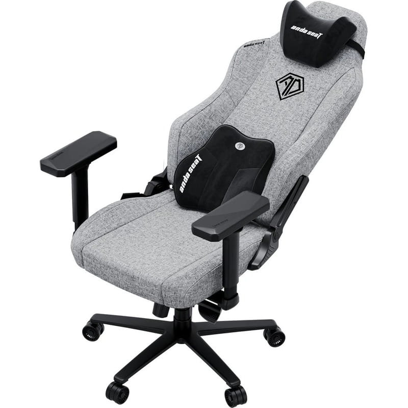 Крісло для геймерів Anda Seat Phantom 3 Size XL Fabric Gray (AD18XL-52-G-F-G01)