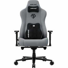 Кресло для геймеров Anda Seat Novis Plus Size XL Fabric Grey (AD23YC-XL-01-G-F-G04)