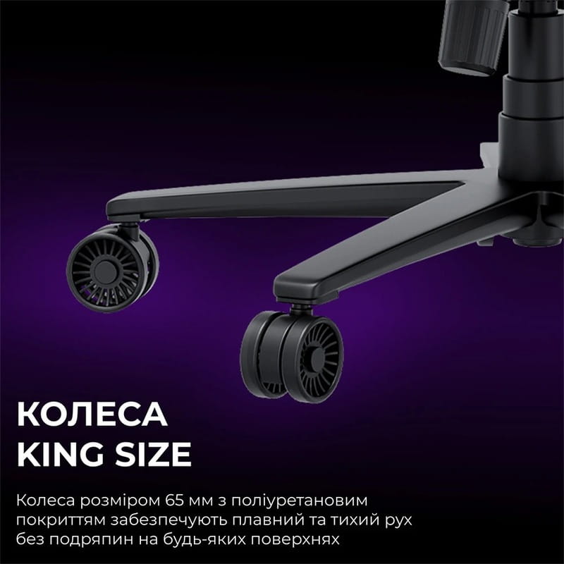 Крісло для геймерів Anda Seat Novis Plus Size XL Fabric Grey (AD23YC-XL-01-G-F-G04)