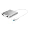 Фото - Адаптер J5create USB-A - 2 HDMI (M/F), Silver (JUA365-N) | click.ua