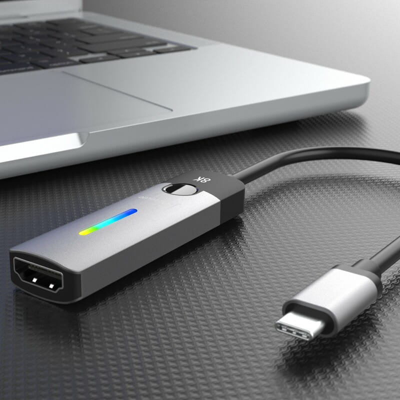 Адаптер J5create USB-C - HDMI (M/F), Space Grey (JCA157-N)
