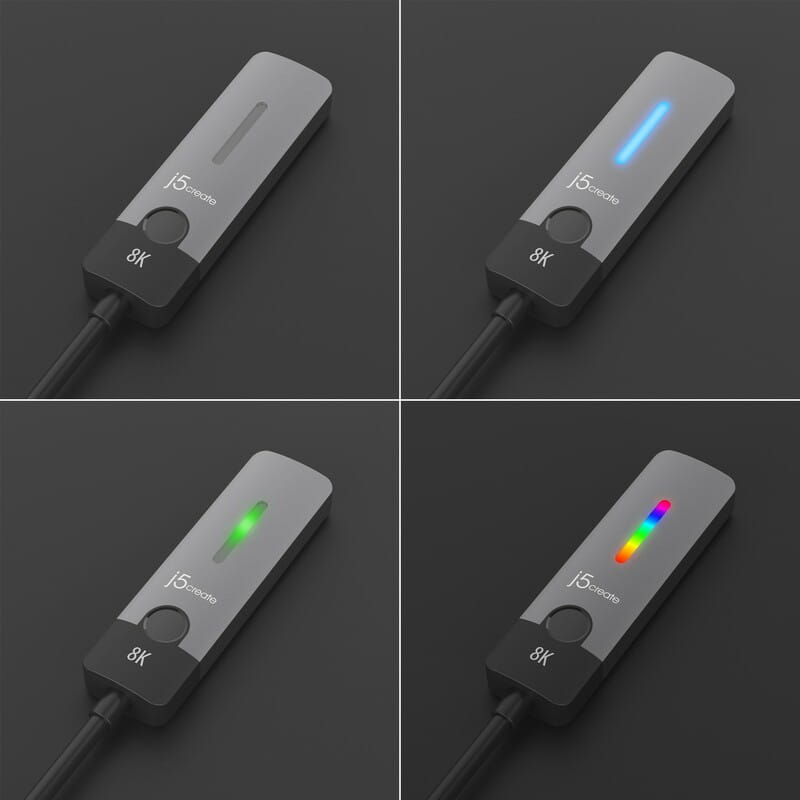 Адаптер J5create USB-C - HDMI (M/F), Space Grey (JCA157-N)