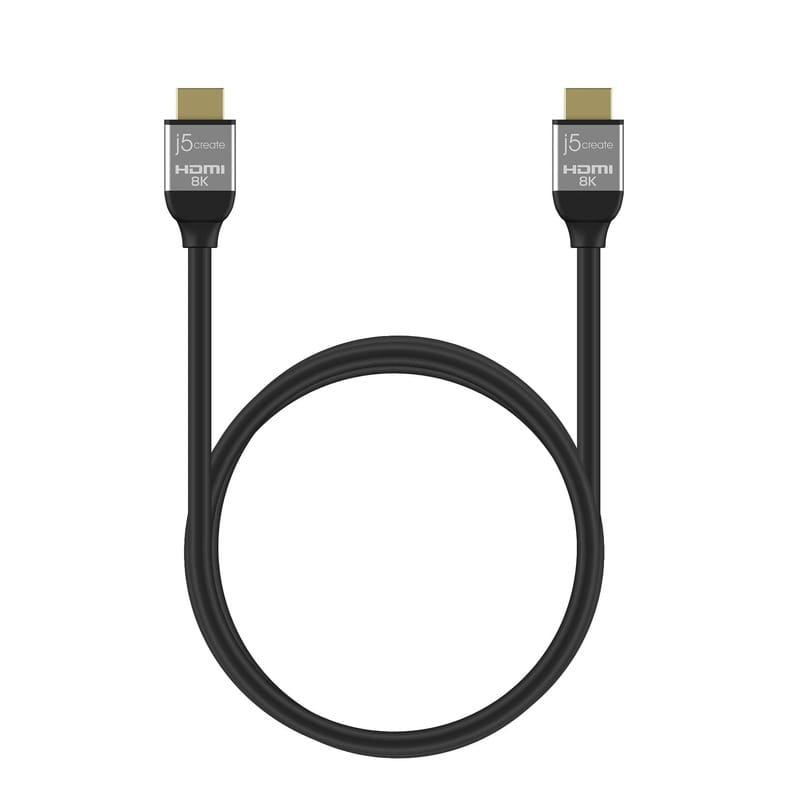 Кабель J5create HDMI - HDMI (M/M), 2 м, Black (JDC53-N)