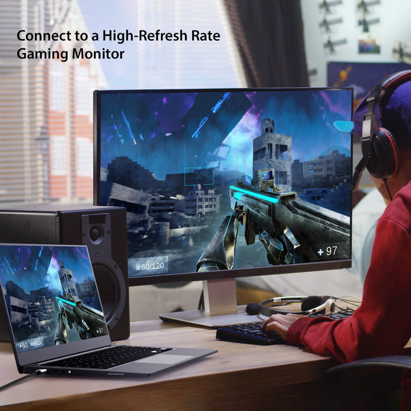 Кабель J5create USB-C - HDMI (M/M), 1.8 м, Black (JCC157-N)