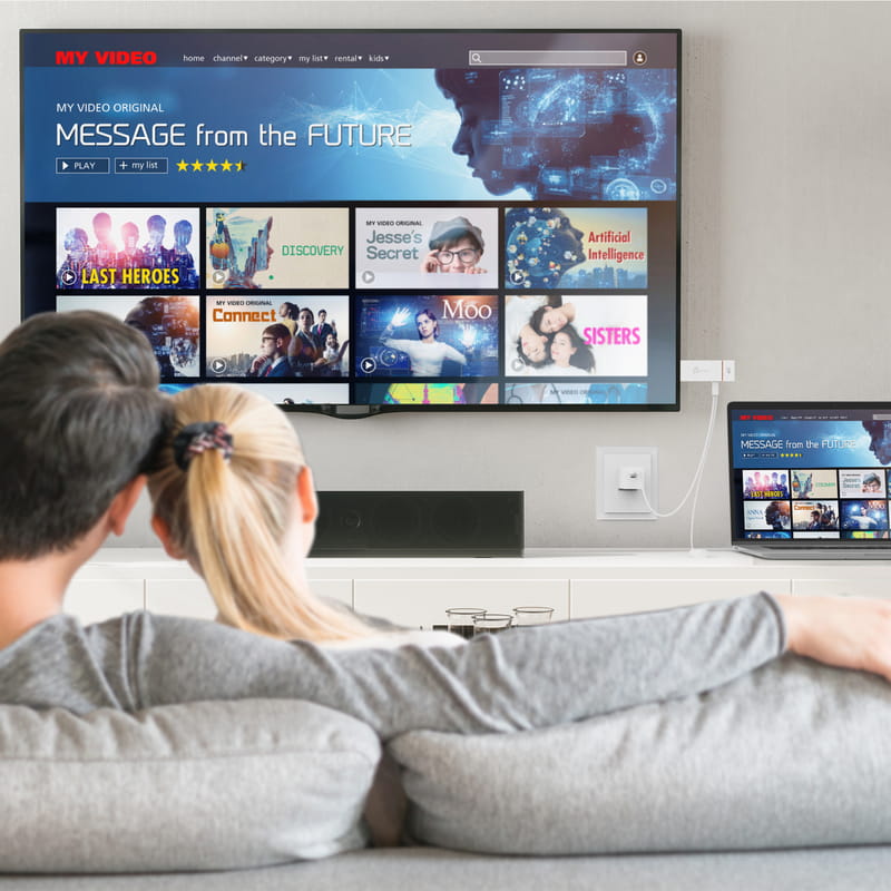 Беспроводной адаптер дисплея ScreenCast J5create 4K до 15м (JVAW76-N)