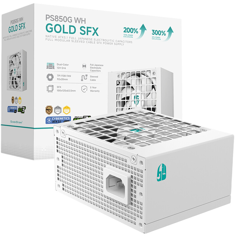 Блок питания DeepCool GamerStorm PS850G 850W White (R-PS850G-FE0W-JGEU)