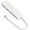 Фото - USB-хаб J5create 4 USB-C White (JCH345EW-N) | click.ua
