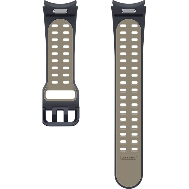 Ремешок Samsung Extreme Sport Band для Samsung Galaxy Watch 4/4 Classic/5/5 Pro/6/6 Classic/7/FE Graphite (ET-SXR94LBEGEU)