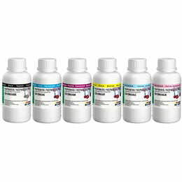 Комплект чернил CW EPSON TX650 BK/С/LC/LM/M/Y (CW-EW650SET02) 6*200г