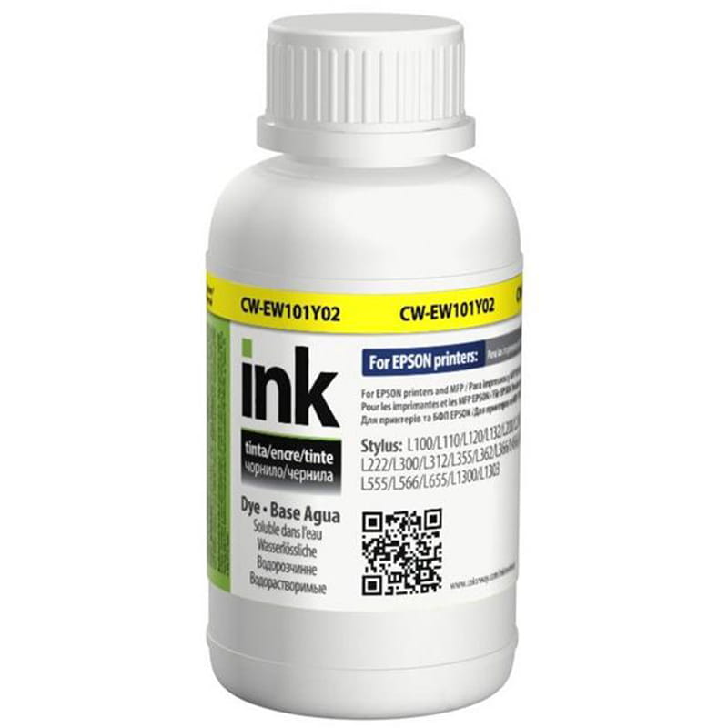 Чорнило CW EPSON L100/200 (Yellow) (CW-EW101Y02) (T6644) 200мл