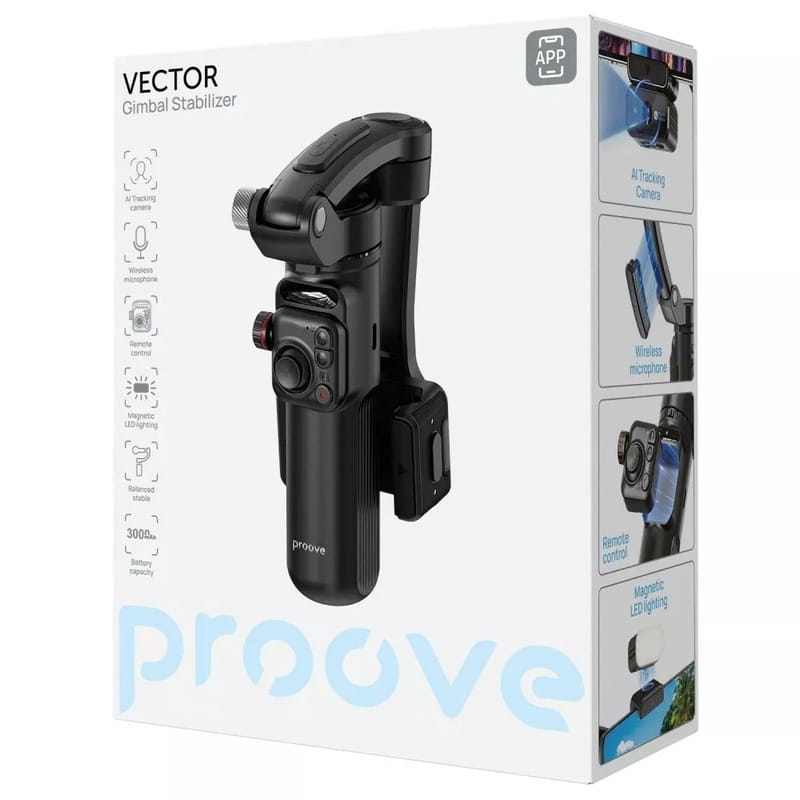 Стабілізатор Proove Vector Gimbal Stabilizer Black (MPVR00002001)