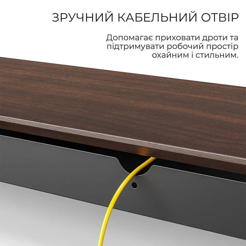 Подставка для монитора OfficePro MR161DW Dark Wood/Black