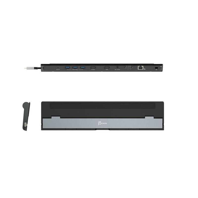 Док-станція J5create USB-C 10-в-1 (JCD542-N)