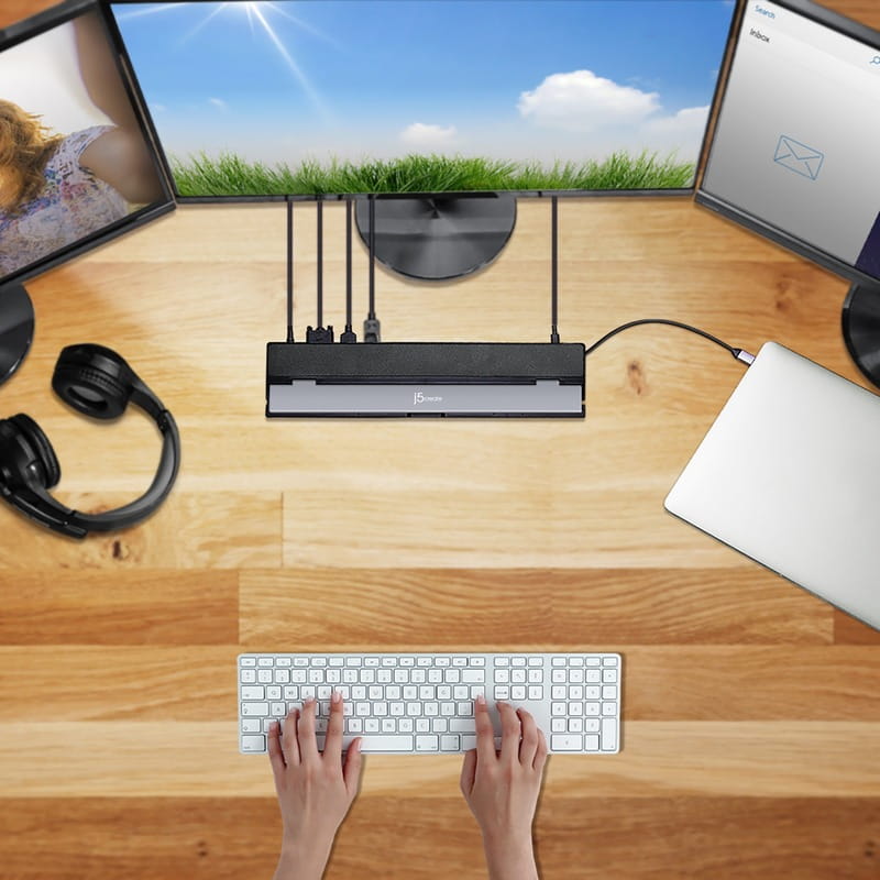 Док-станція J5create USB-C 13-в-1 (JCD543P-EN)
