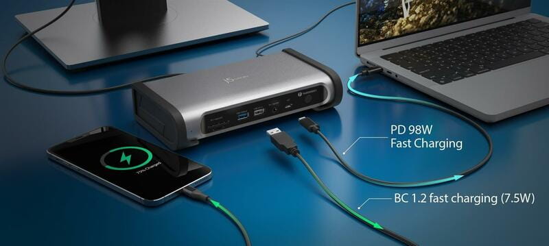 Док-станція J5create USB-C 15-в-1 (JTD568-EN)