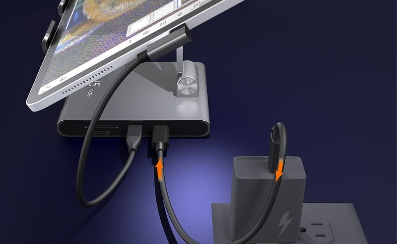 Док-станція J5create USB-C 8-в-1 (JTS224-N)