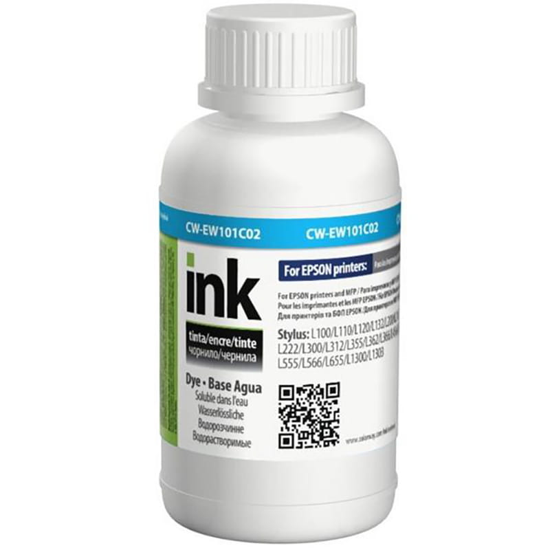 Чернила CW EPSON L100/200 (Cyan) (CW-EW101C02) (T6642) 200мл