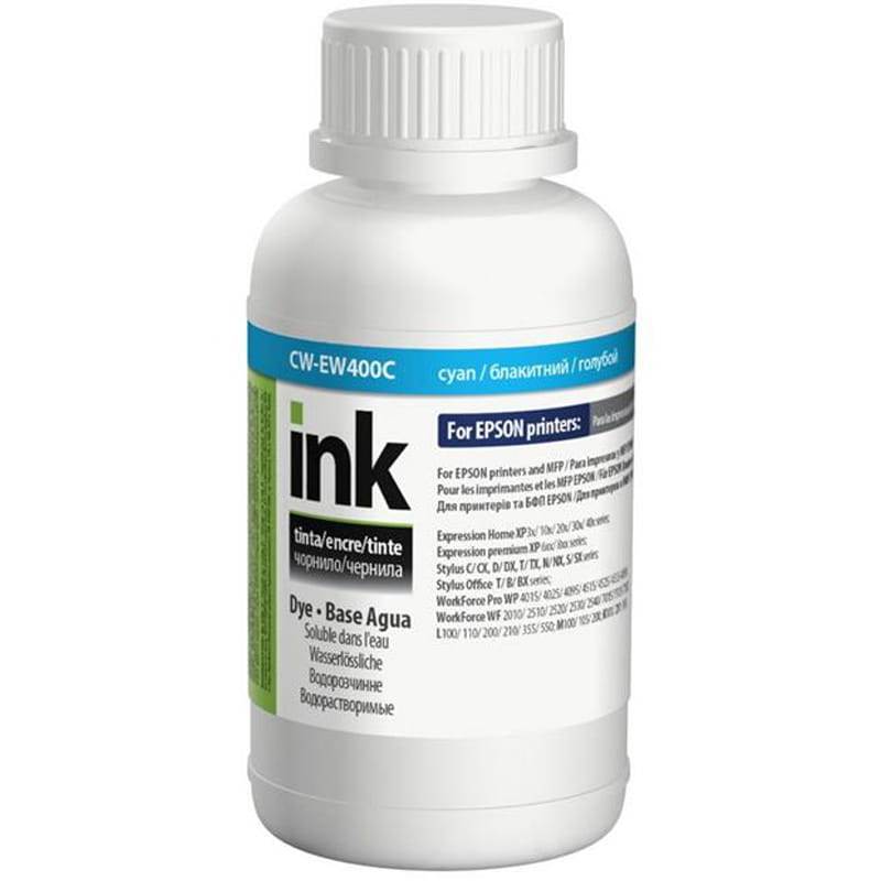 Чернила CW EPSON T26/C91 (Cyan) (CW-EW400C02) 200мл