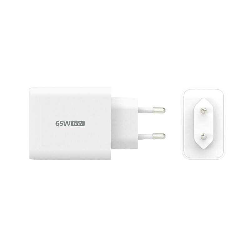 Мережевий зарядний пристрій J5create GaN USB-C 65W White (JUP3365E-EN)