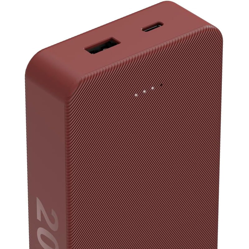 Универсальная мобильная батарея Hama Power Bank 20000mAh 15W Red (201717)