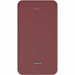 Универсальная мобильная батарея Hama Power Bank 20000mAh 15W Red (201717)