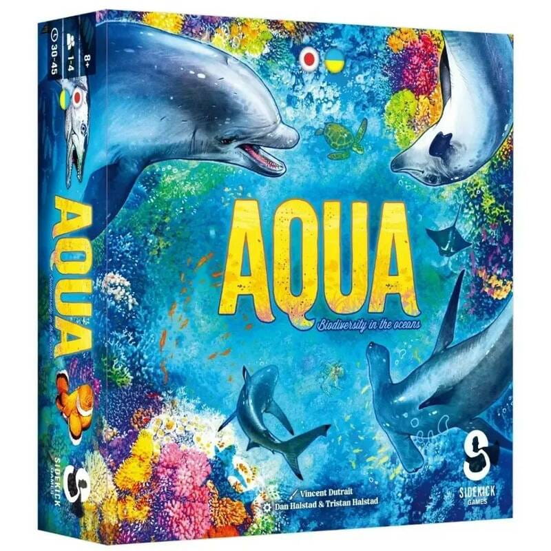 Настольная игра Lord of Boards Aqua Океанское биоразнообразие (LOB2331UA)