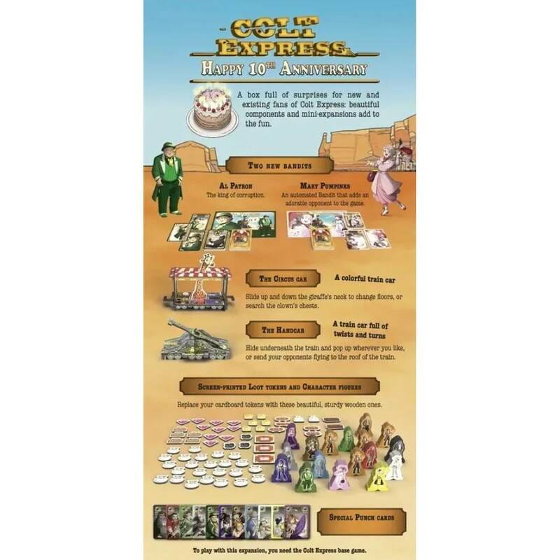 Настільна гра Lord of Boards Кольт Експрес: з 10-ю річницею (LOB2117UA_exp)