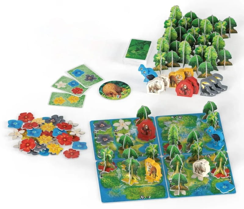 Настольная игра Lord of Boards Hutan: Жизнь в тропиках (LOB2411UA)