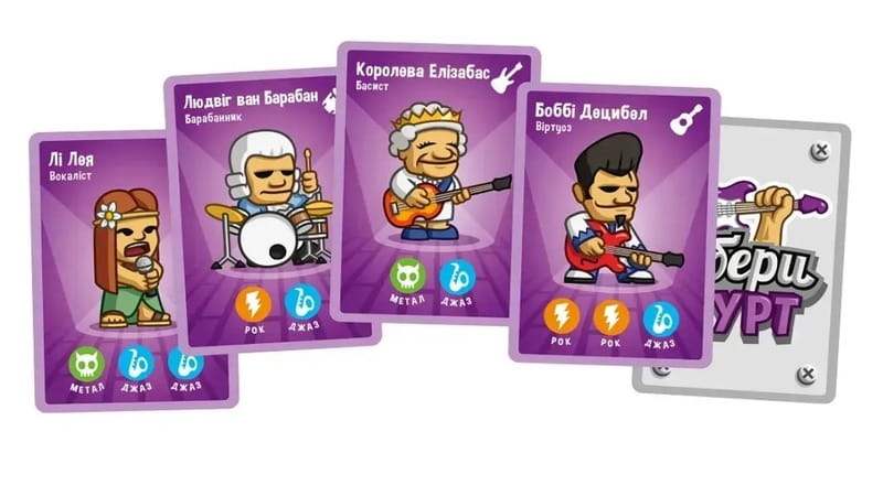 Настольная игра Lord of Boards Собери Группу (LOB2221UA)