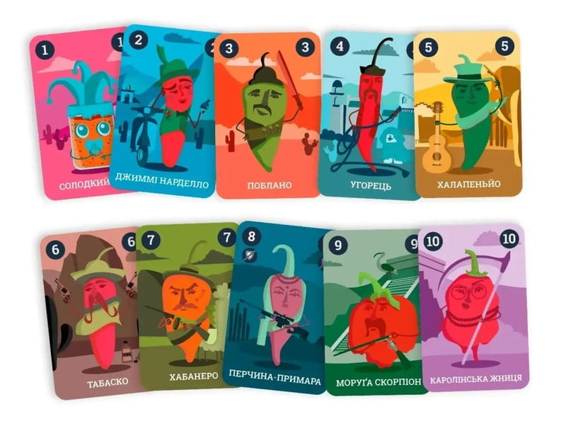 Настольная игра Lord of Boards Крутые перцы (LOB2204UA)