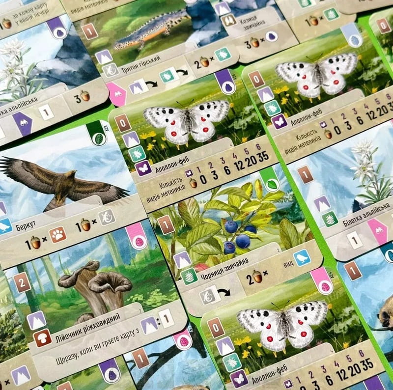 Настільна гра Lord of Boards Лісова метушня. Альпи (LOB2405UA)