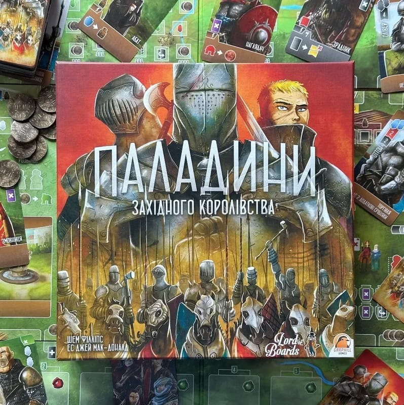 Настільна гра Lord of Boards Паладини Західного Королівства (LOB2115UA)