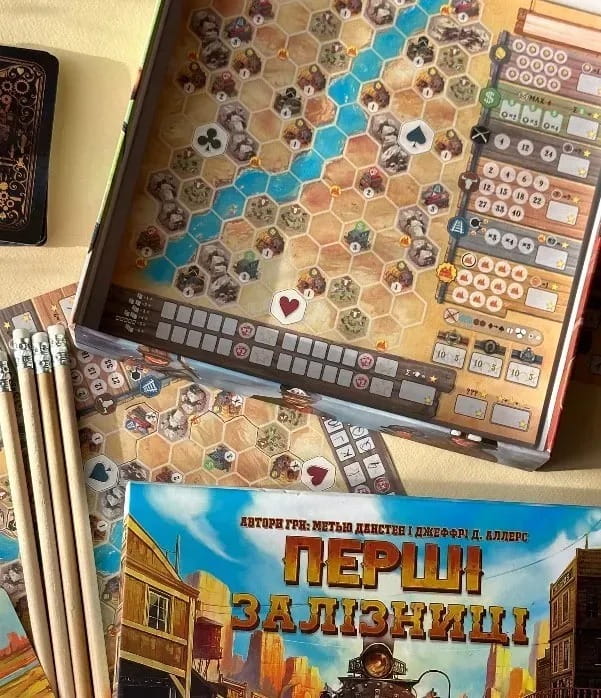 Настільна гра Lord of Boards Перші Залізниці (LOB2318UA)