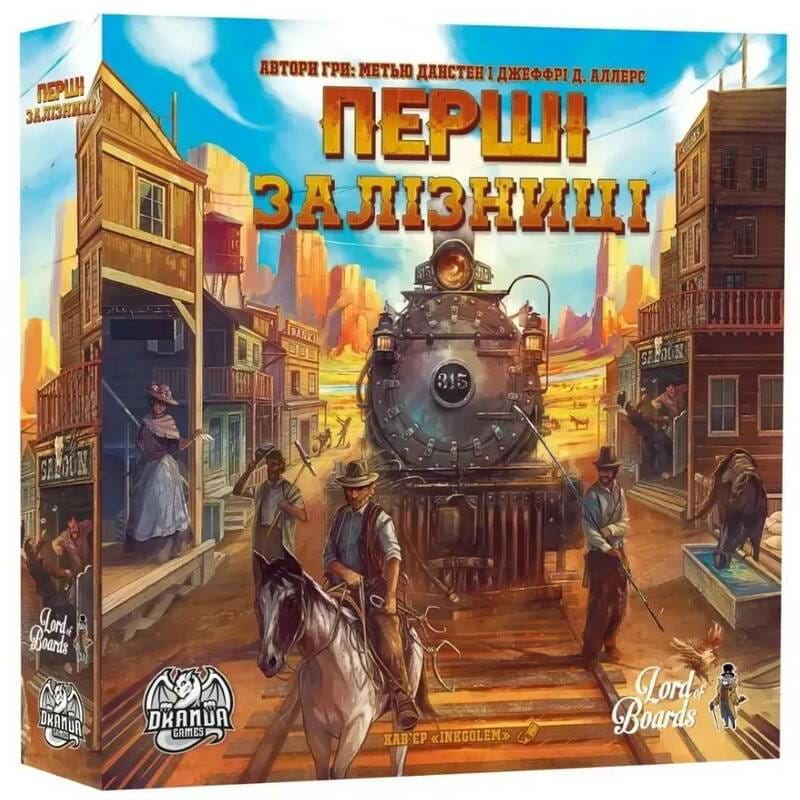 Настільна гра Lord of Boards Перші Залізниці (LOB2318UA)