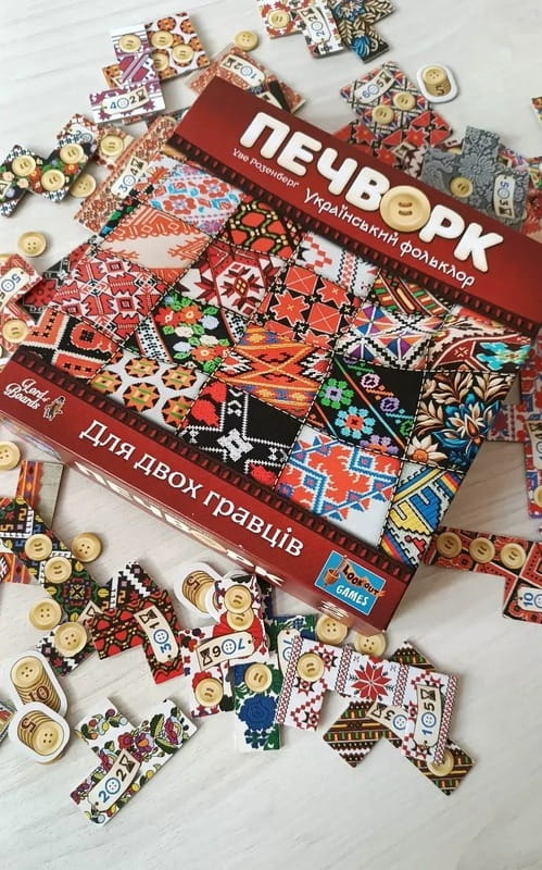 Настольная игра Lord of Boards Печворк. Украинский фольклор (LOB2412UA)
