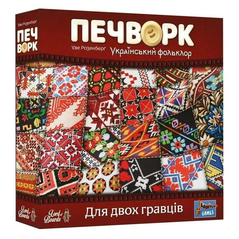 Настольная игра Lord of Boards Печворк. Украинский фольклор (LOB2412UA)