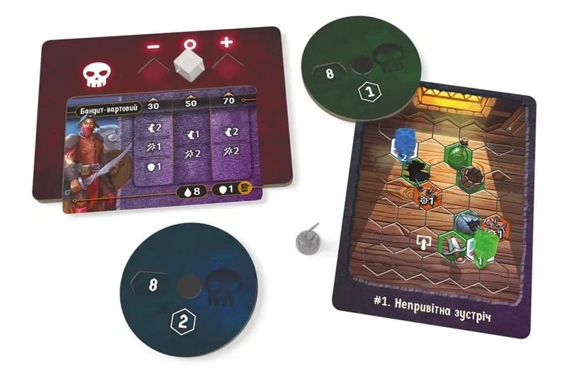 Настольная игра Lord of Boards Темная гавань. Пуговицы и насекомые (LOB2501UA)