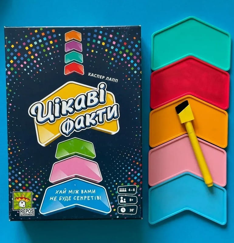 Настольная игра Lord of Boards Интересные факты (LOB2323UA)