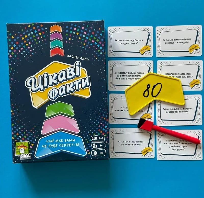 Настольная игра Lord of Boards Интересные факты (LOB2323UA)