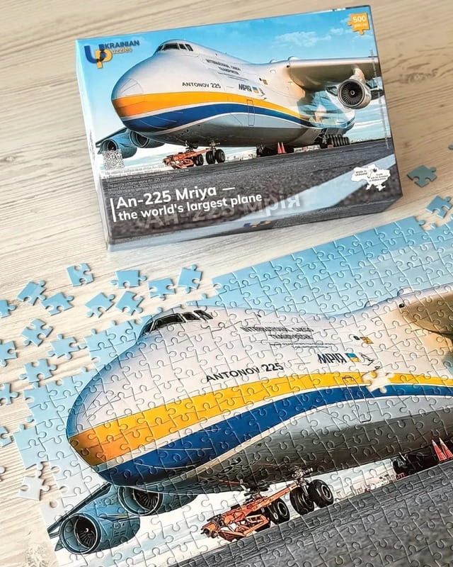 Пазл UkrainianPuzzles АН-225 Мечта – самый большой в мире самолет