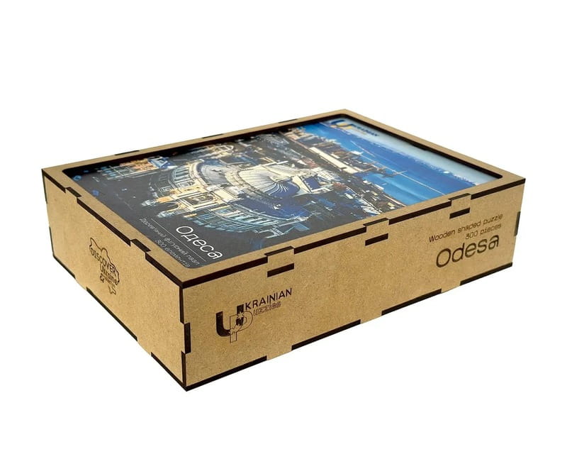 Пазл деревянный UkrainianPuzzles Одесса