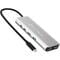 Фото - USB-хаб J5create USB-C 6-в-1 Grey (JCD403-N) | click.ua