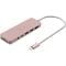 Фото - USB-хаб J5create USB-C 6-в-1 Rose (JCD373ER-N) | click.ua
