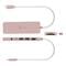 Фото - USB-хаб J5create USB-C 6-в-1 Rose (JCD373ER-N) | click.ua