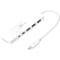 Фото - USB-хаб J5create USB-C 6-в-1 White (JCD373-N) | click.ua