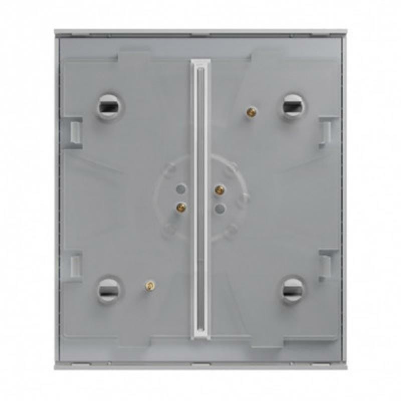 Центральна кнопка Ajax CenterButton (2-gang) White