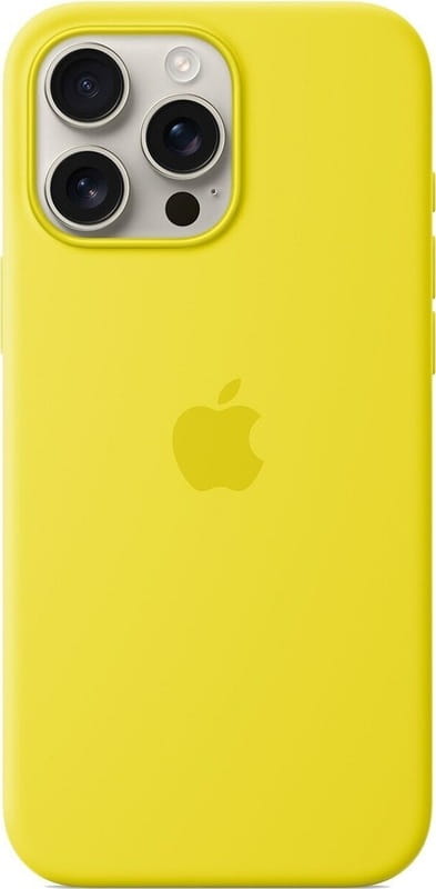 Чохол-накладка Apple Silicone Case with MagSafe для Apple iPhone 16 Pro Max Star Fruit (MA7U4)