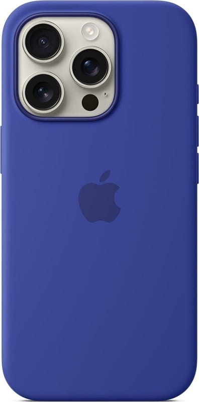 Чохол-накладка Apple Silicone Case with MagSafe для Apple iPhone 16 Pro Ultramarine (MYYP3)