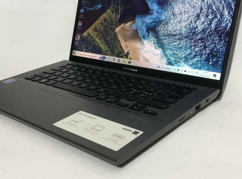 Ноутбук Asus VivoBook 14 F412F / 14" FullHD / Pentium Gold 5405U / 8GB / 128GB SSD / Win10 - Б/в