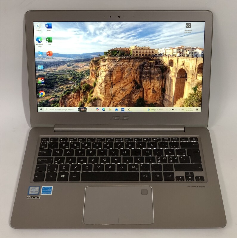 Ноутбук Asus ZenBook UX330C / 13.3" FullHD IPS / M3-7Y30 / 8GB / 256GB SSD / Win10 / Backlight - Б/в